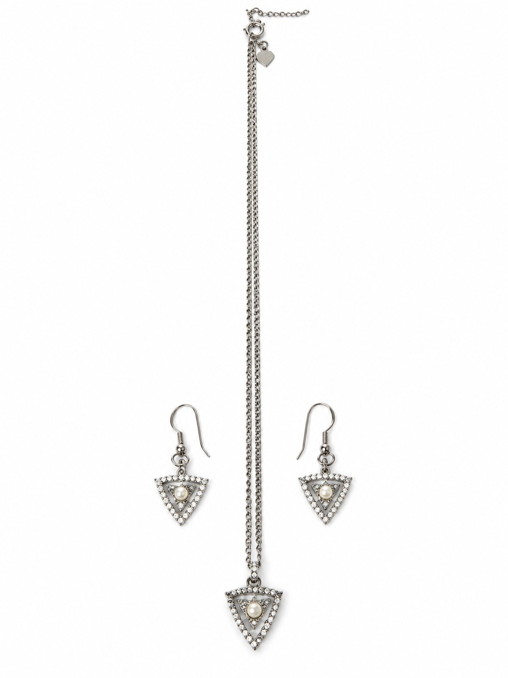 Vintage Sarah Coventry Dawn To Dusk Necklace & Earring Set
